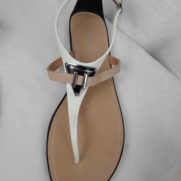 Bcbgeneration Women's White and Cream Sandals - Picture 2 of 8
